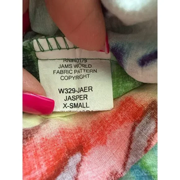 Jams World Jasper Print Hattie Mini Dress Size XS - Picture 8 of 10